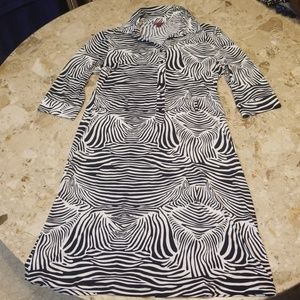 Merona zebra print dress